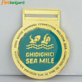 Promotional Gold Medal with Customer Logo